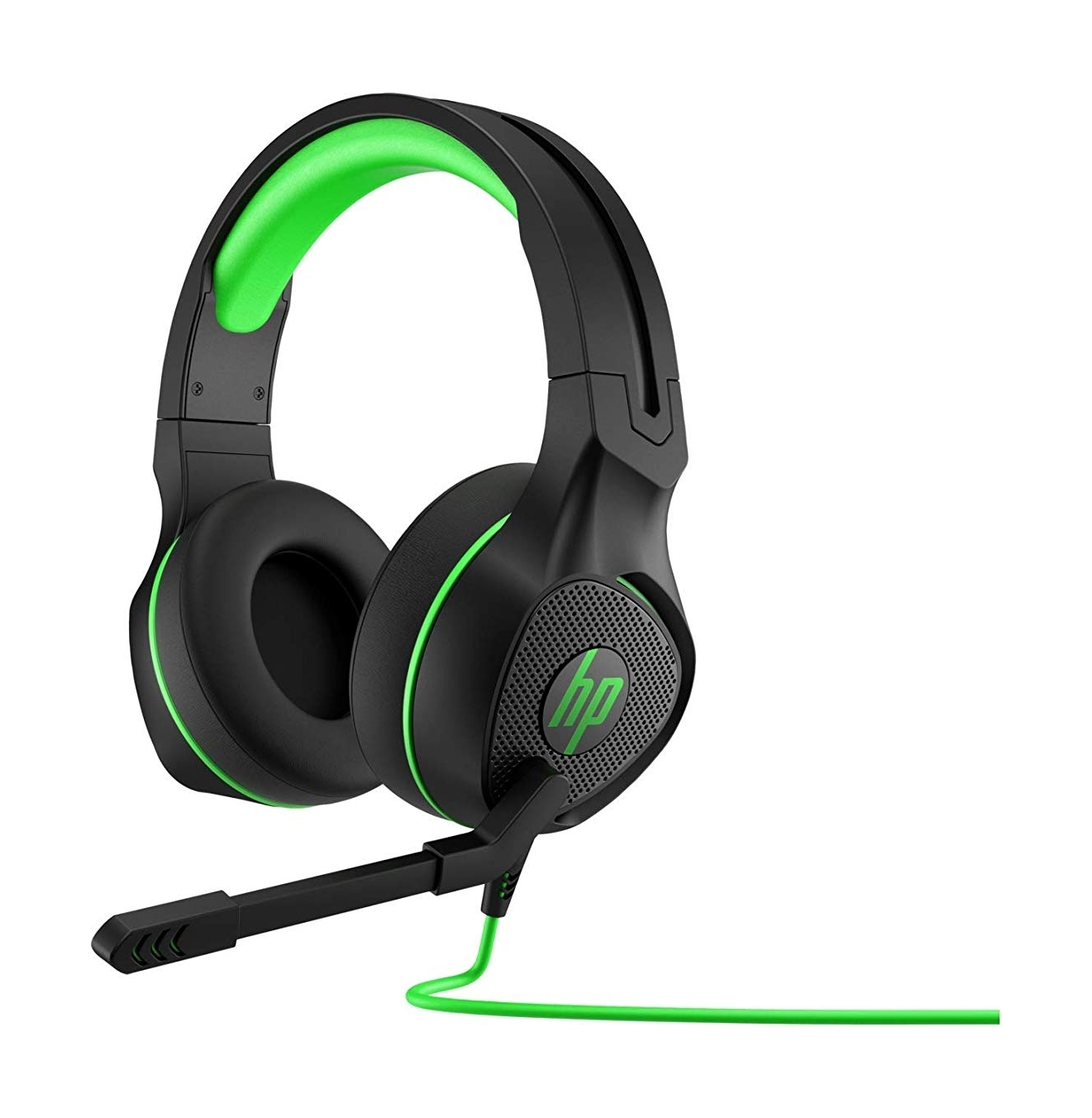Hp pavilion 400 gaming headset - black / green