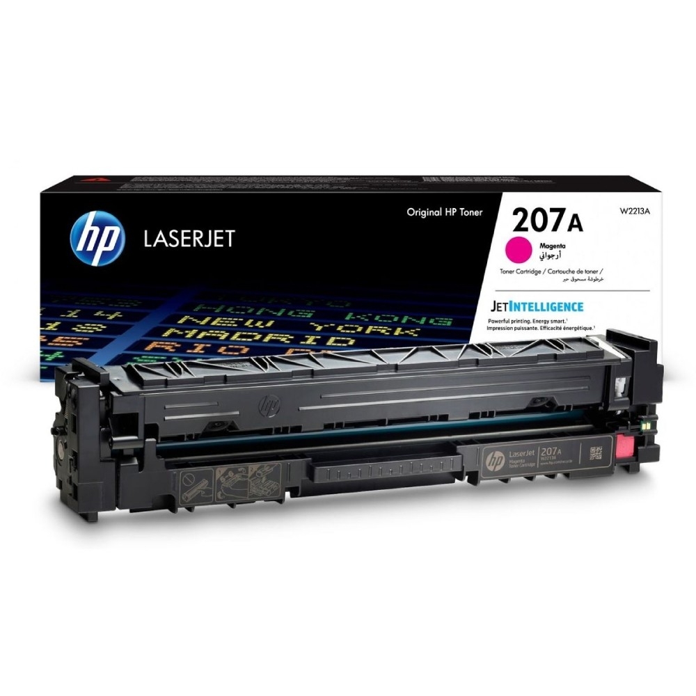 Hp w2213a 207a original laserjet toner cartridge - magenta