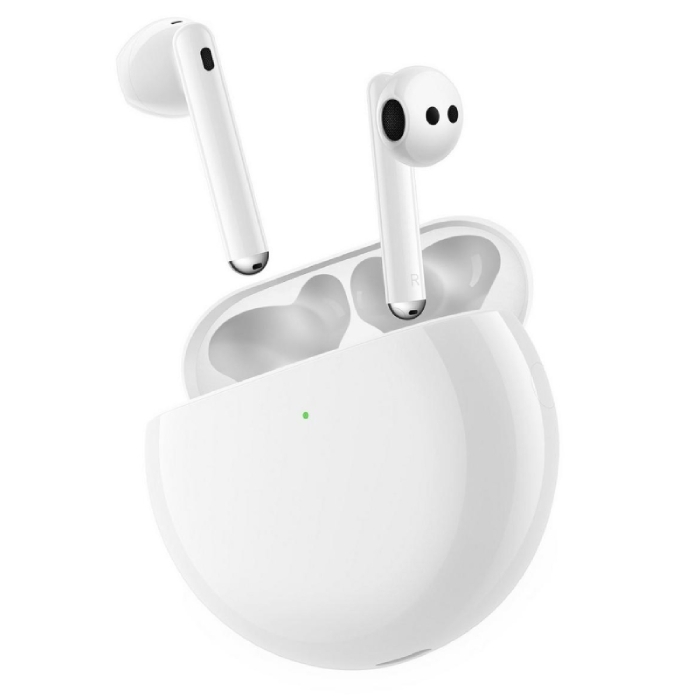 

Huawei freebuds 4 true wireless earphones - ceramic white