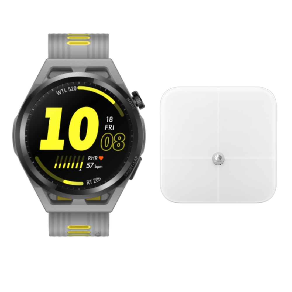 Buy Pre-order: huawei gt runner 46mm smart watch - grey in Saudi Arabia