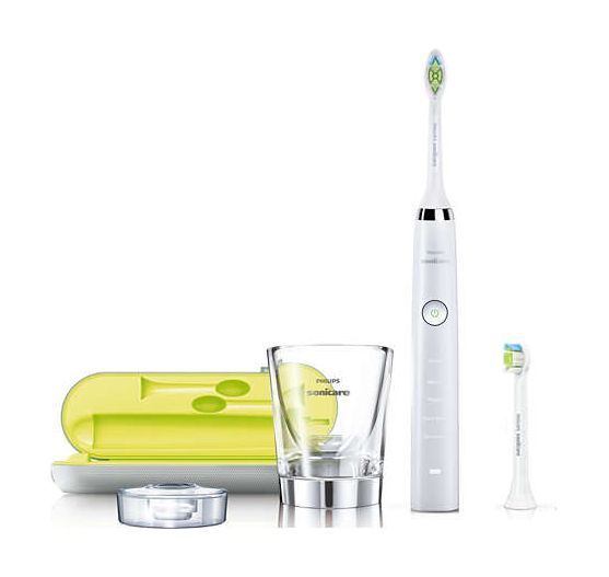 Buy Philips sonicare diamondclean sonic 7 series electric toothbrush (hx9332/04) – white in Saudi Arabia