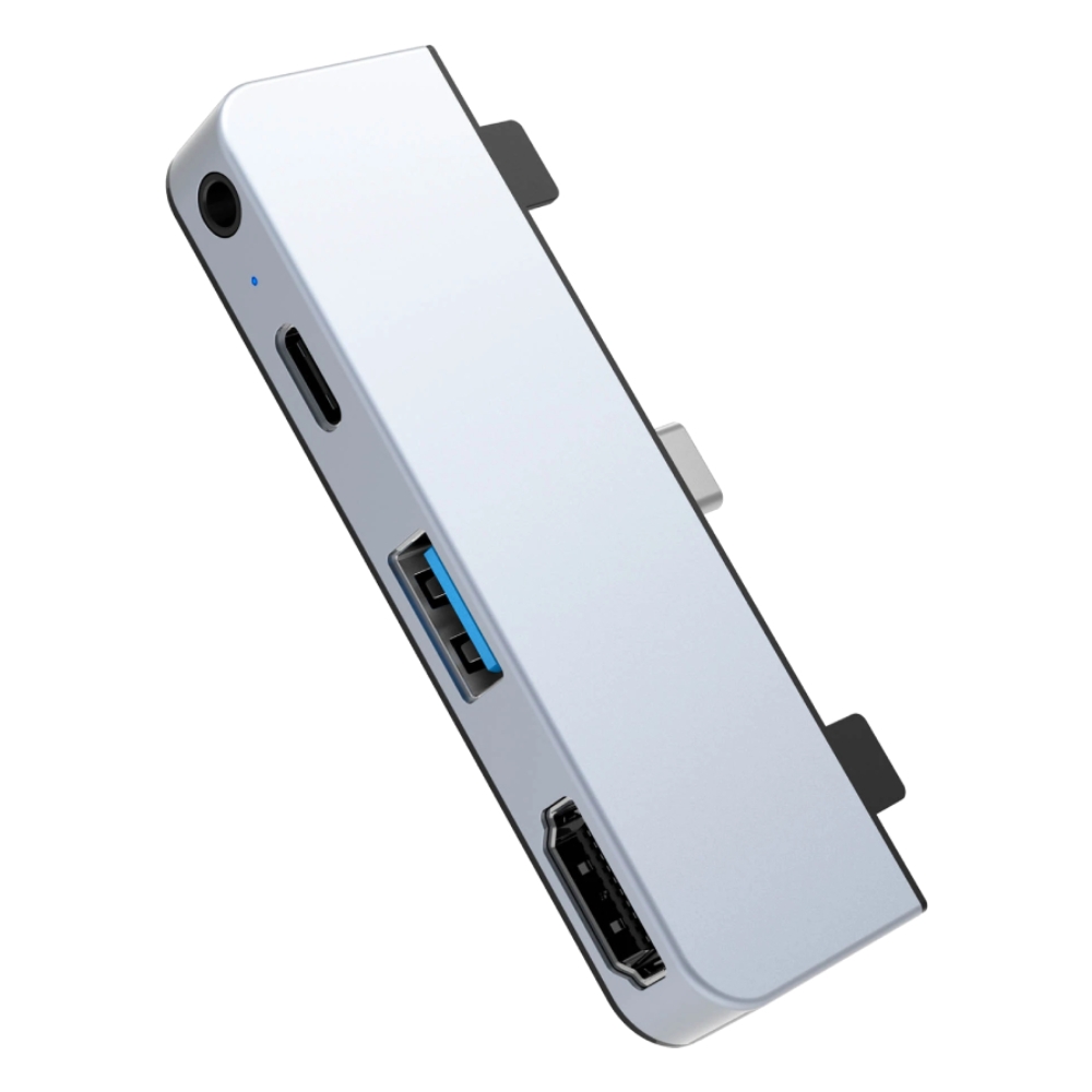 Hyper hyperdrive 4-in-1 usb-c hub for ipad - silver