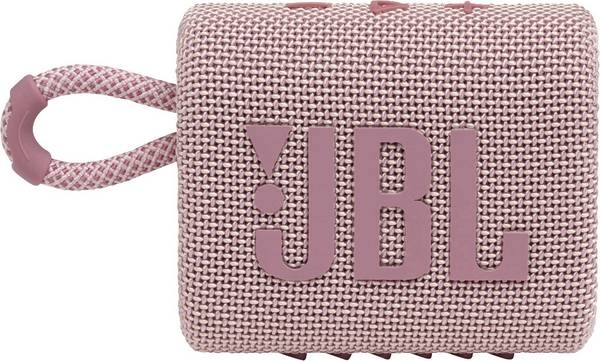

Jbl go 3 portable bluetooth speaker water-proof, dust-proof - pink