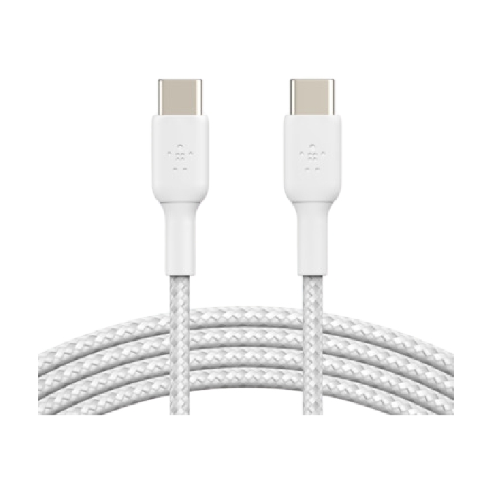 

Belkin boost charge braided usb-c to usb-c cable - 1m - white