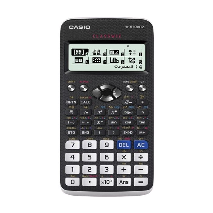 

Casio scientific calculator (fx-570 arx)