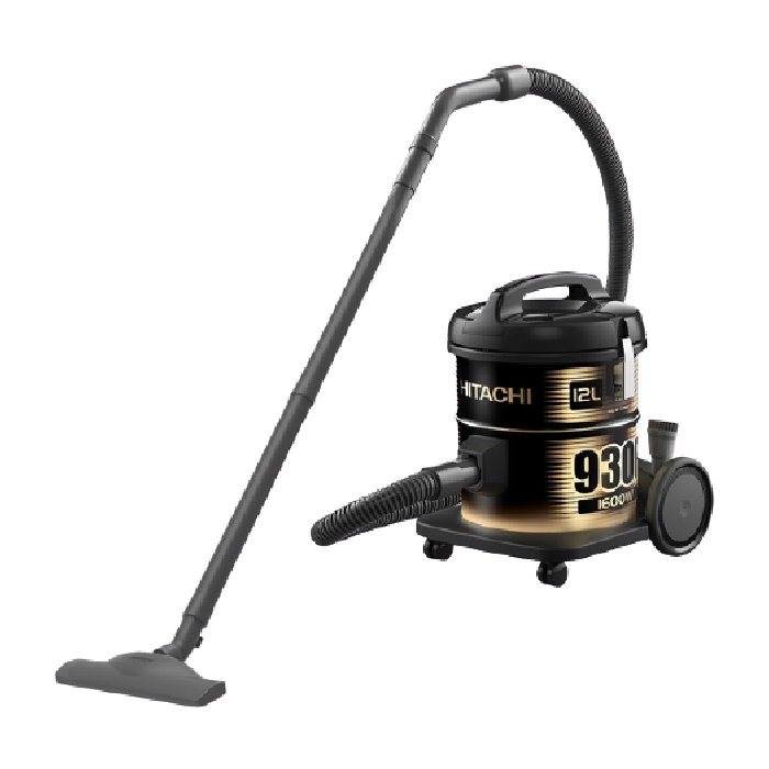 

Hitachi 12l 1600w vacuum cleaner (cv-930f ss220 bk)