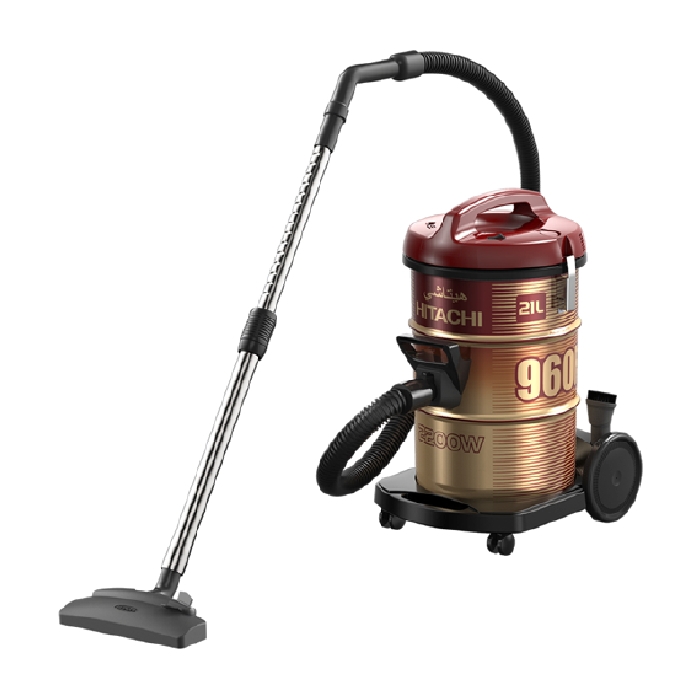 

Hitachi 21l 2200w vacuum cleaner (cv-960f ss220 wr)