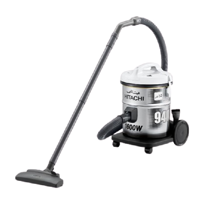 

Hitachi 1600w 15l drum vacuum cleaner (cv940y-pg)
