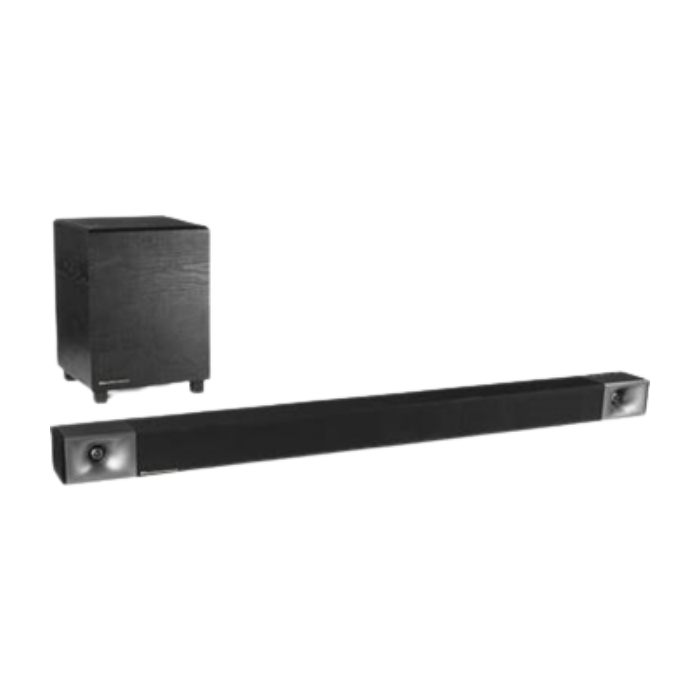 

Klipsch 3. 1ch 600w hdmi/bluetooth soundbar