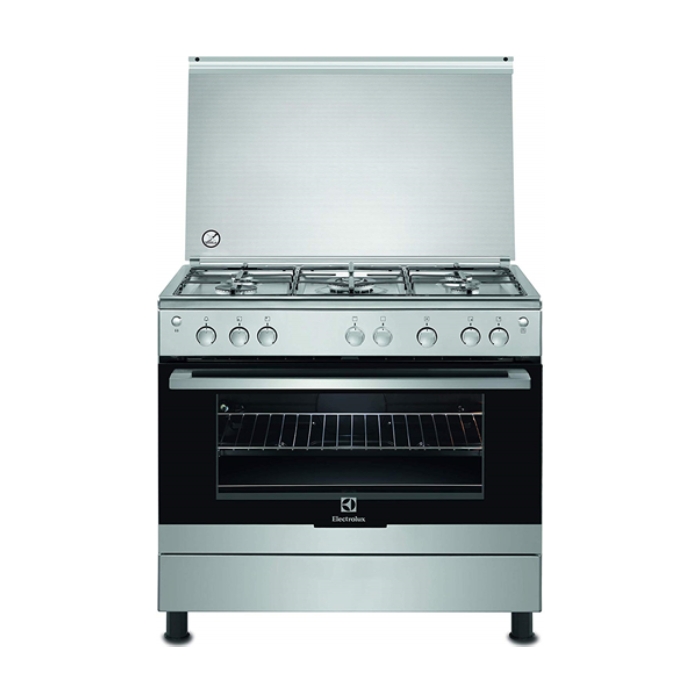 

Electrolux 90x60cm gas cooker - stainless steel (ekg911a1ox)