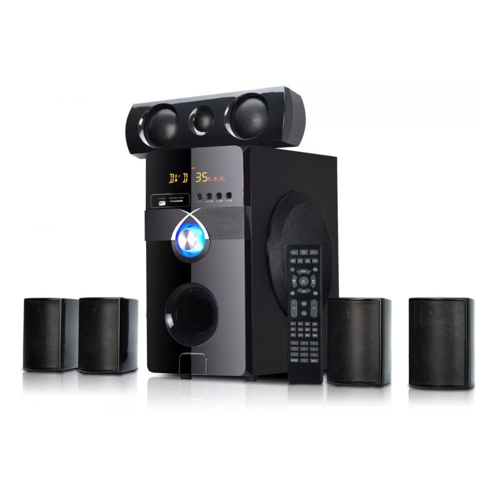 Buy Impex 170w 5. 1 channel multimedia speaker (ix bang ht 5106) in Saudi Arabia