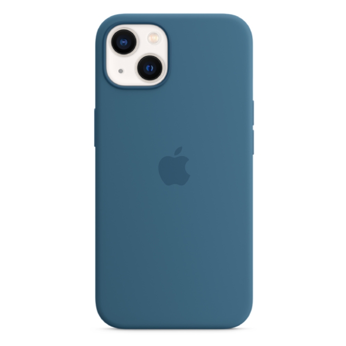 Buy Apple iphone 13 silicone case with magsafe - blue jay in Saudi Arabia