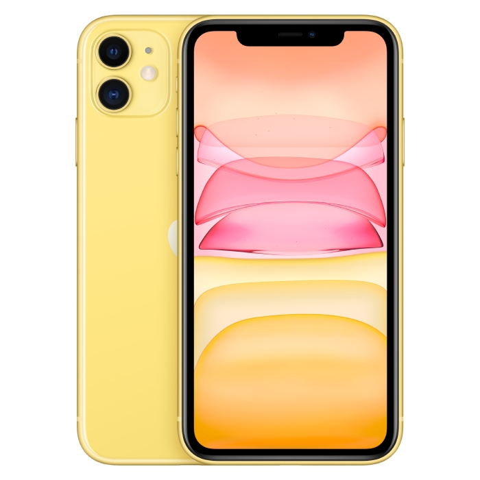 Buy Apple iphone 11 (128gb) phone – yellow in Kuwait