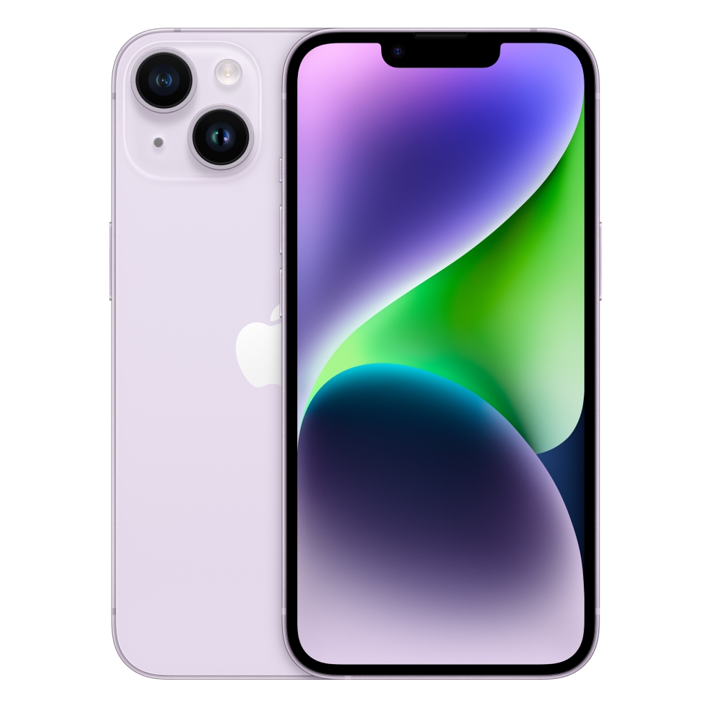 Buy Pre-order apple iphone 14 5g 128gb - deep purple in Saudi Arabia