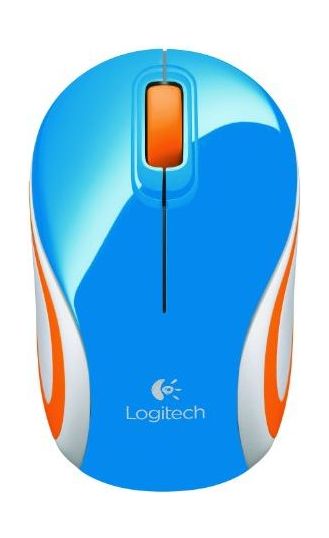 

Logitech 910-002733 mini mouse m187 wireless - blue
