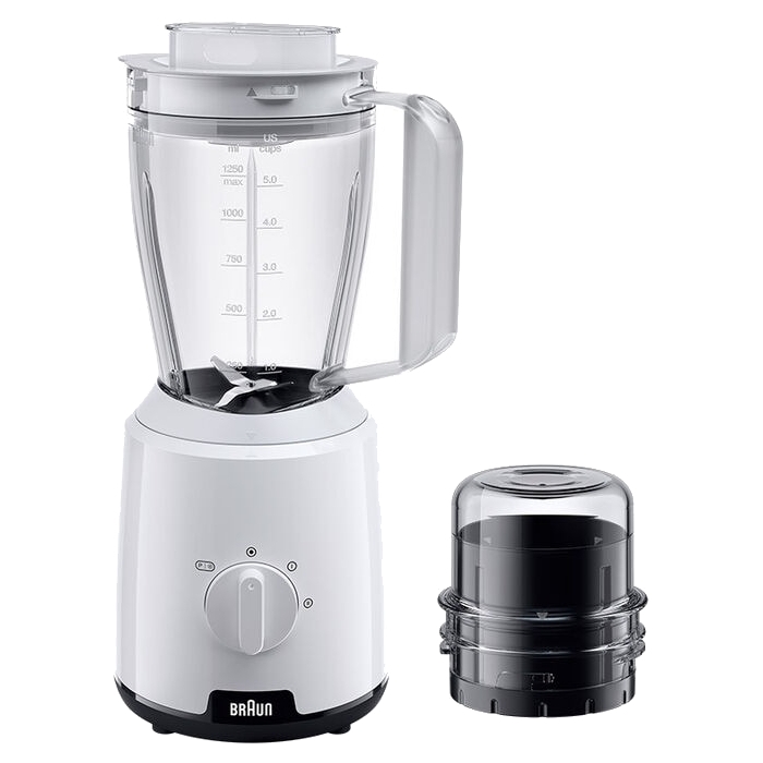 Buy Braun powerblend 1. 5l blender jb1015wh - white in Saudi Arabia