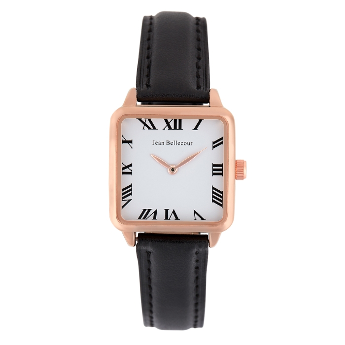

Jean bellecour 28mm gent's casual analog leather watch - jb1104