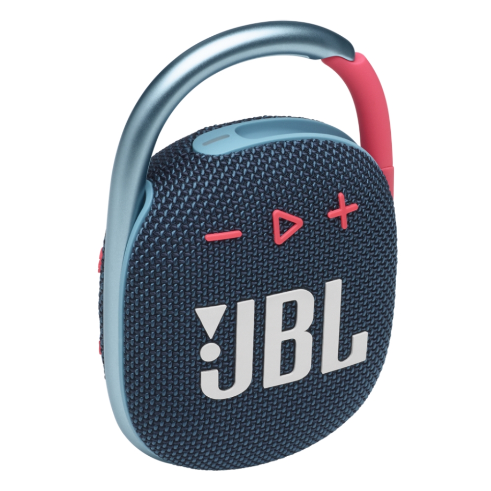 

Jbl clip 4 portable wireless speaker, jblclip4blup - blue/pink