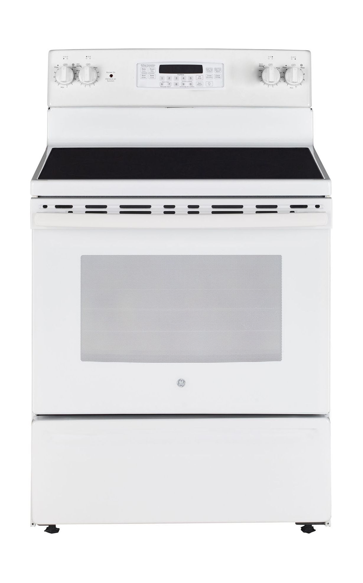 

Ge 76x65cm electric cooker (jcb735dilww) - white