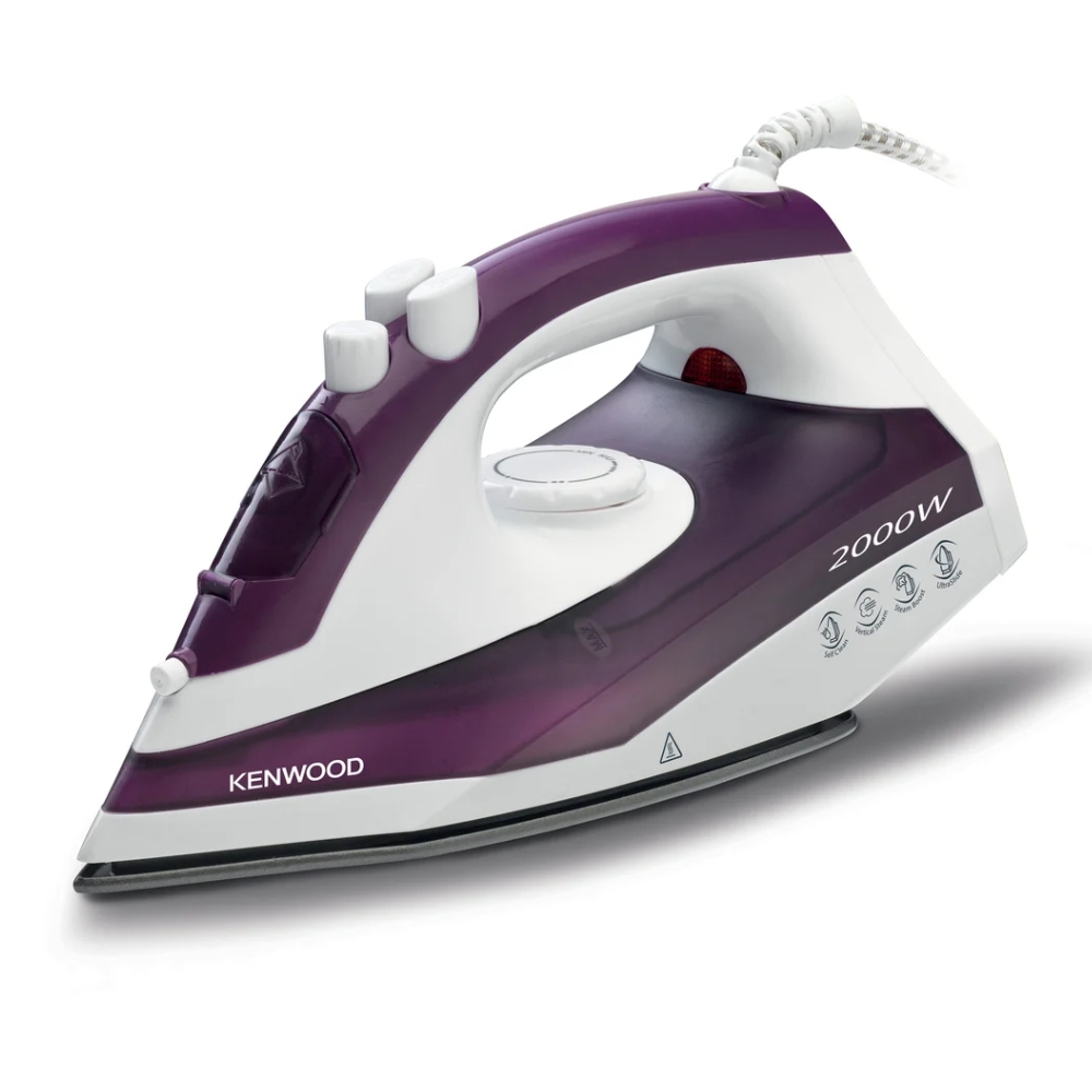 Buy Kenwood 2000w steam iron - purple in Saudi Arabia