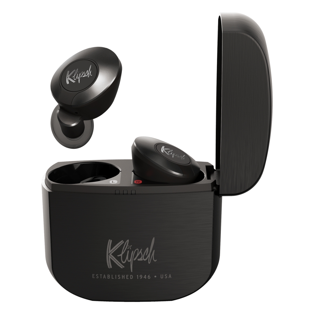 

Klipsch t5 ii active noise cancelling true wireless earphones - gun metal