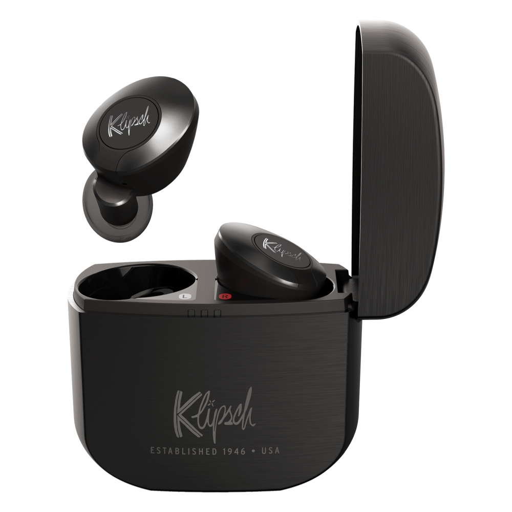 Buy Klipsch t5 ii active noise cancelling true wireless earphones - gun metal in Saudi Arabia