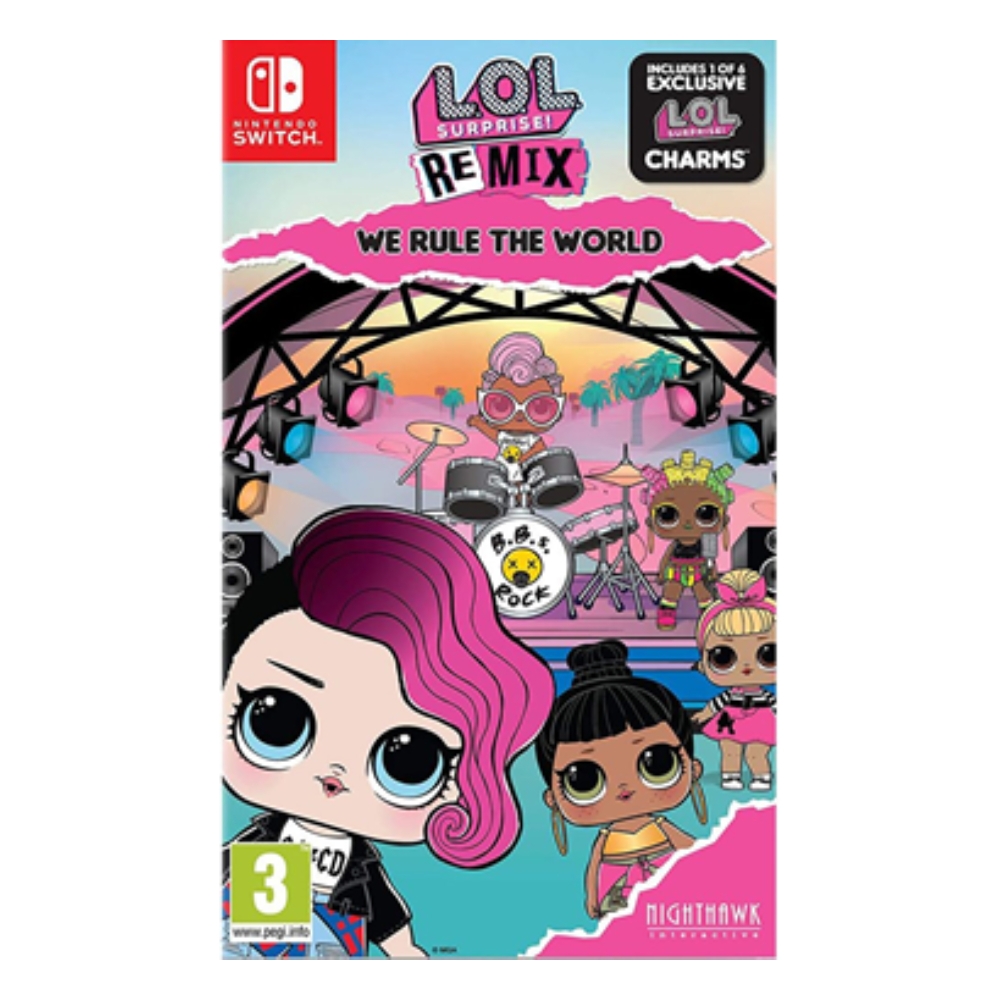 

L. O. L. Surprise! Remix: we rule the world game - nintendo switch