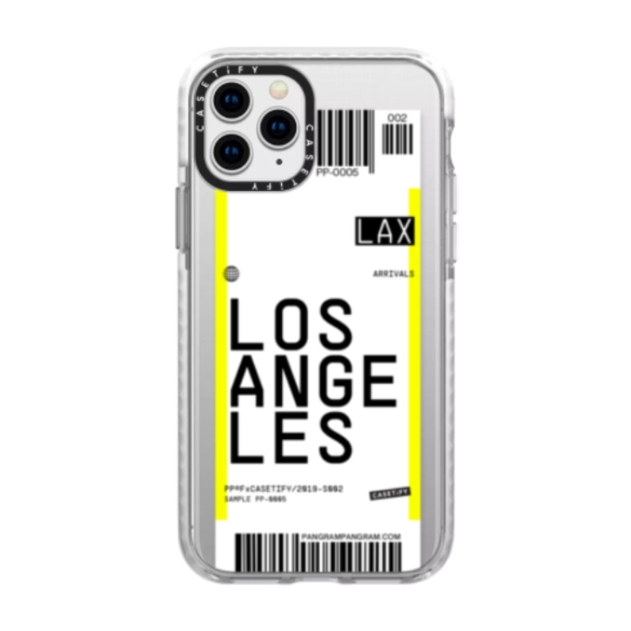

Casetify pangram los angeles iphone 11 pro case - frost