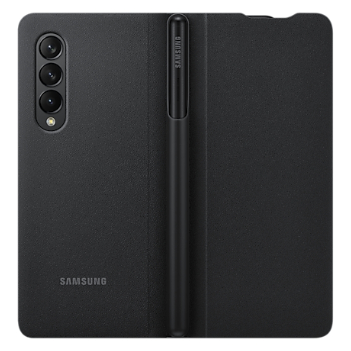 

Samsung fold 3 leather flip cover with s pen