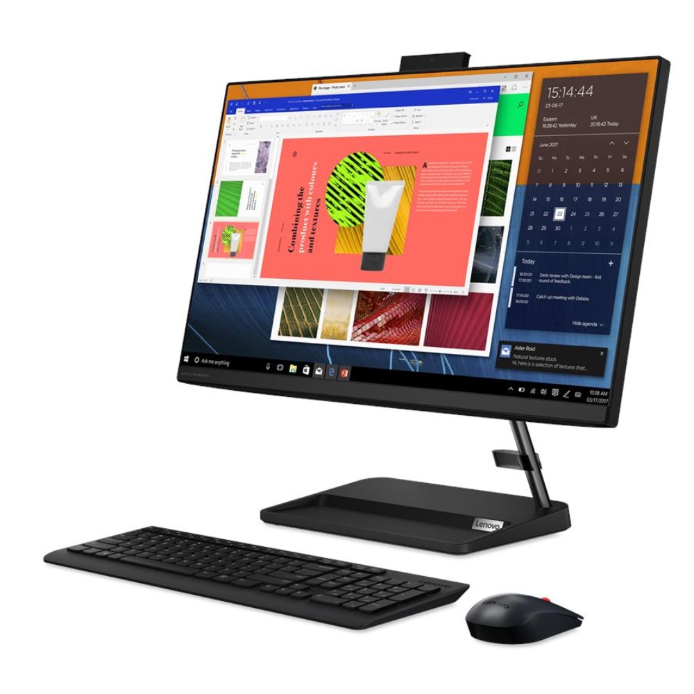 Buy Lenovo ideacentre 3, intel core i3, 8gb , 512gb ssd, 23. 8-inch all in one desktop in Saudi Arabia