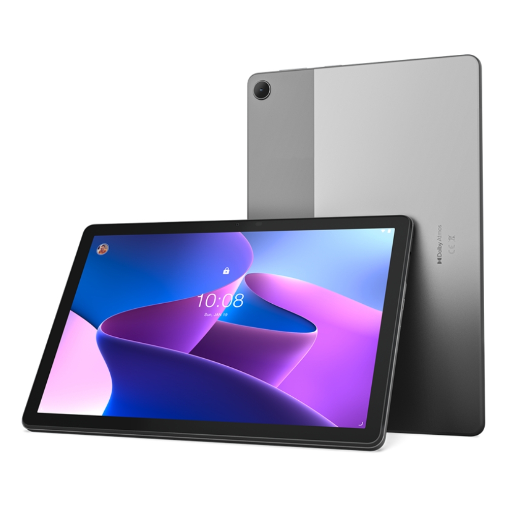 Buy Lenovo m10 3rd gen, 64gb 4g tablet - grey + case & screen protector in Saudi Arabia