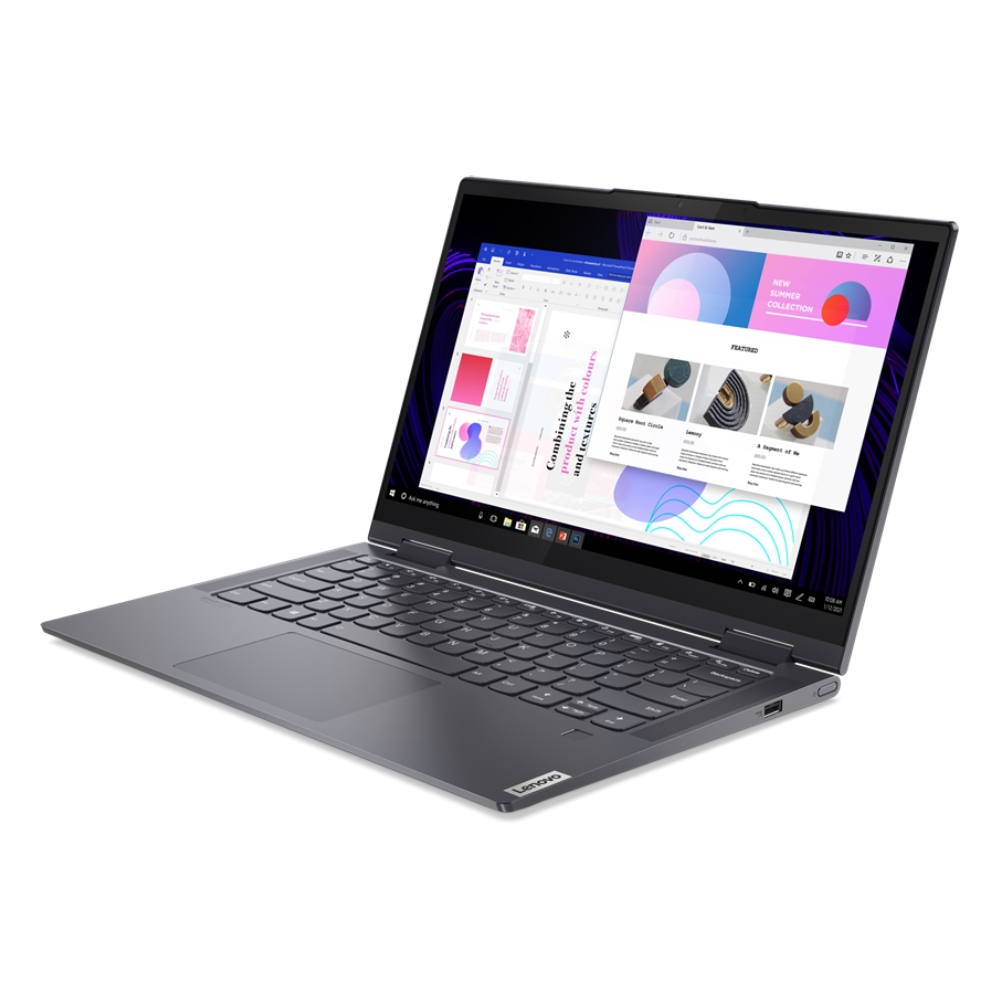 Buy Lenovo yoga 7, amd ryzen 5, 16gb ram, 512gb ssd, 14-inch convertible laptop - slate gre... in Saudi Arabia