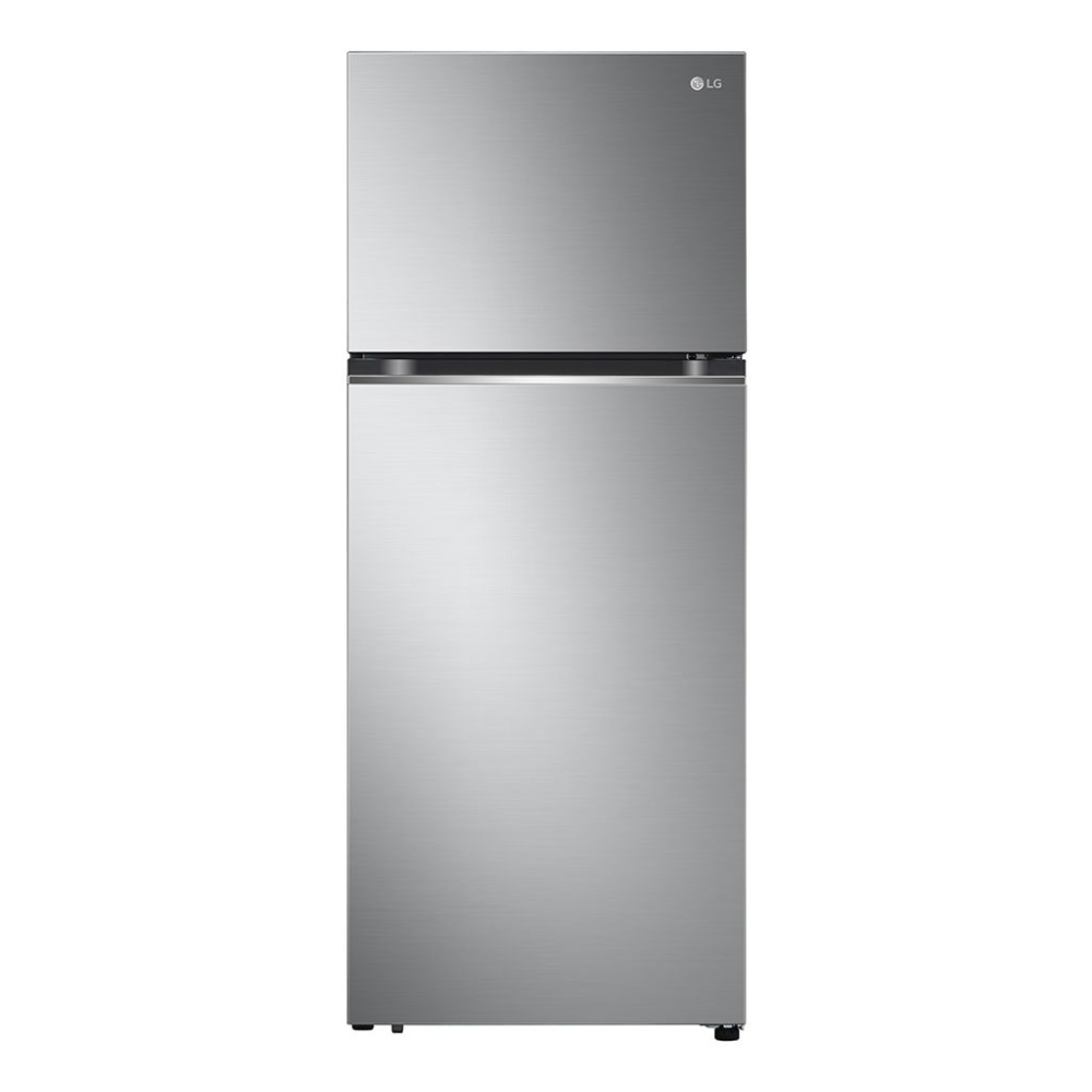 Buy Lg 14 cft inverter compressor top freezer refrigerator - silver (lt15cbbsiv) in Saudi Arabia
