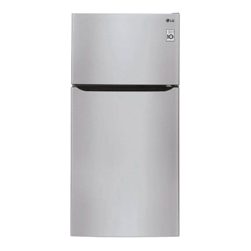 Buy Lg refrigerator top freezer 23. 2 cft (lt24cbbvlh) steel in Saudi Arabia