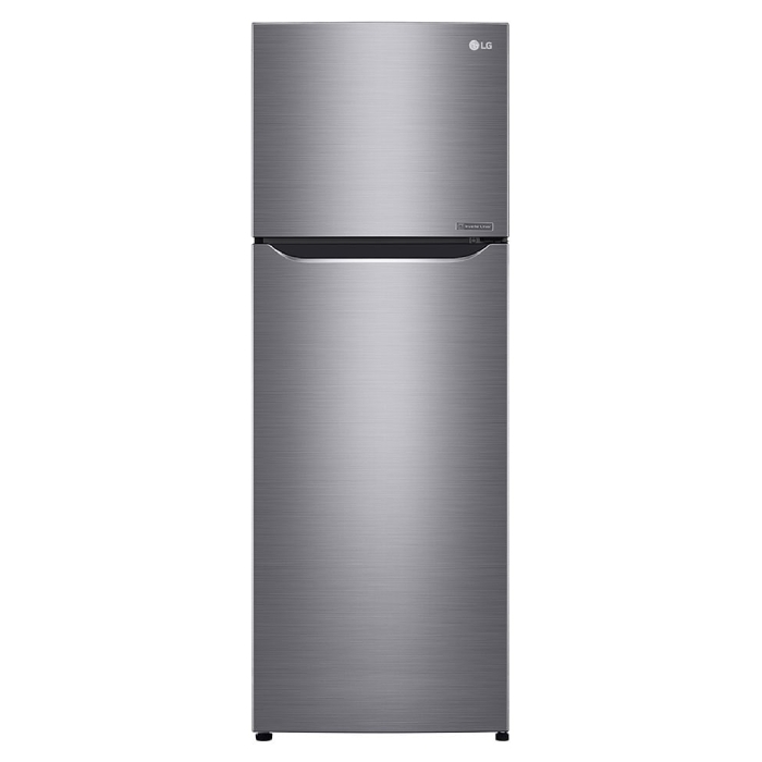 

Lg refrigerator top freezer 9 cft (lt10cbbdin) dark silver