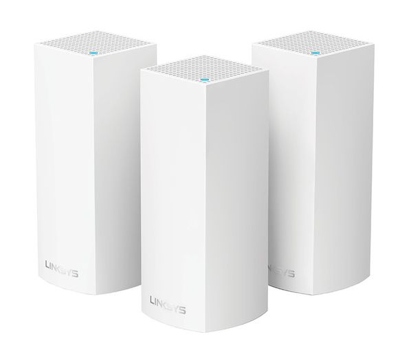 

Linksys velop ac6600 tri-band whole home mesh wi-fi system (whw0303-me) - 3 pack