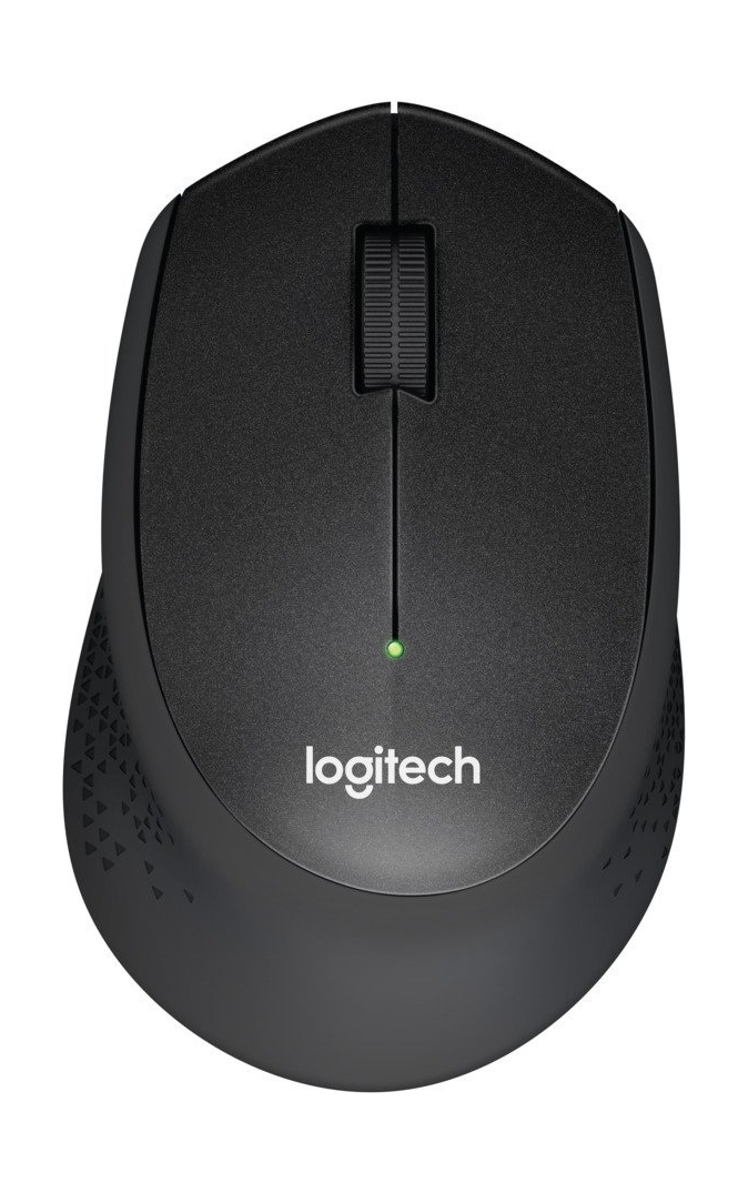 Logitech m330 silent plus wireless mouse (910-004909) - black