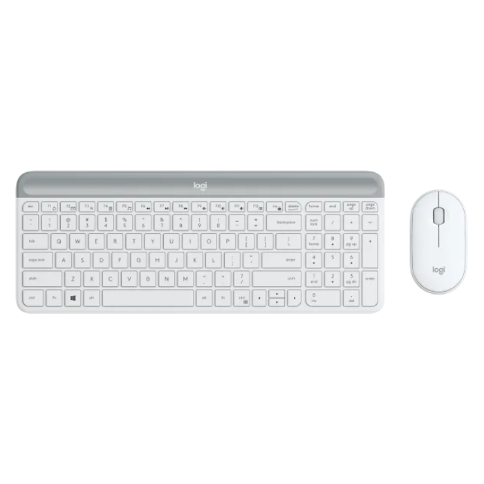 

Logitech m750 slim keyboard & mouse combo - off-white
