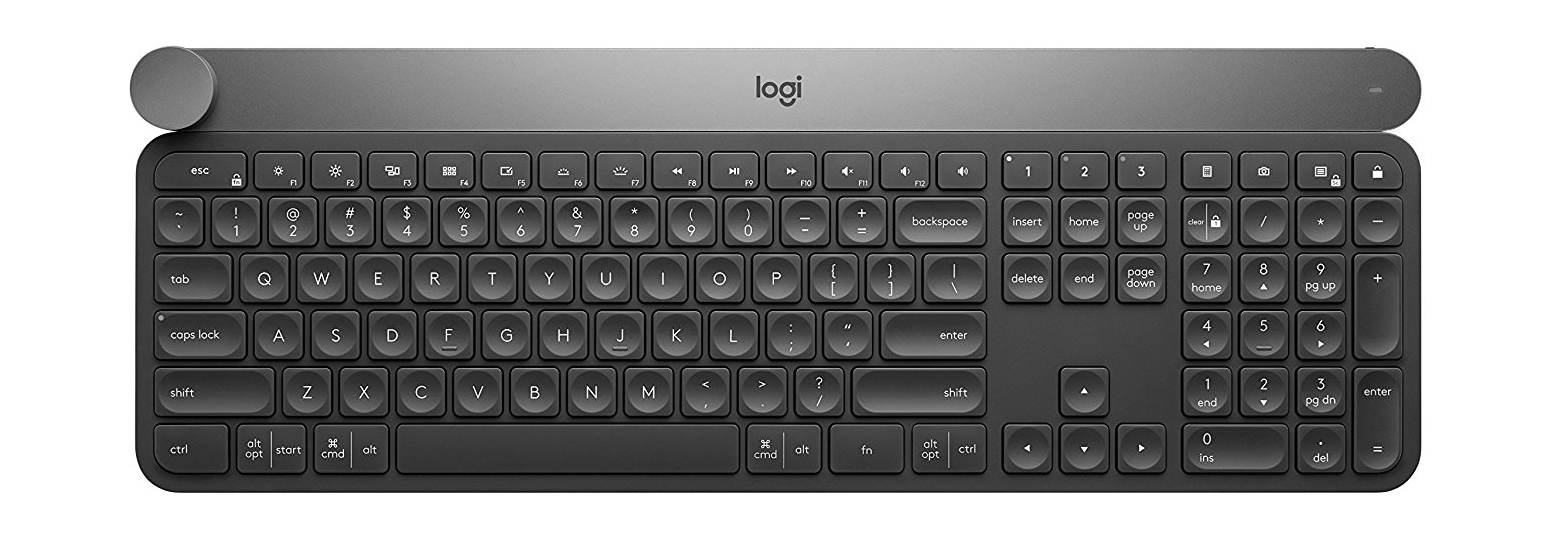 

Logitech craft wireless advanced keyboard with creative input dial - (920-008504)
