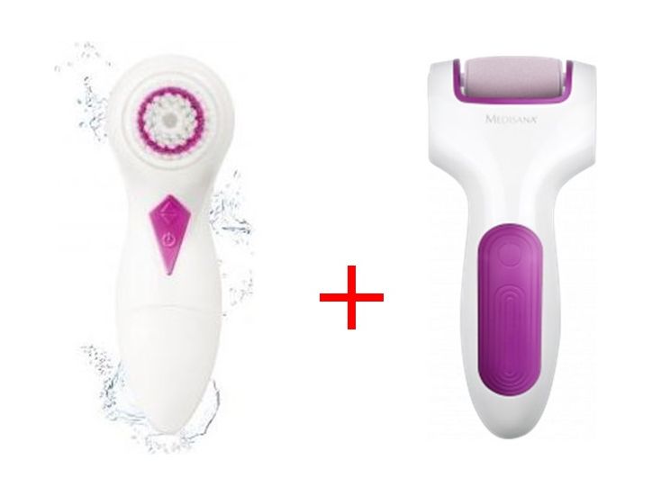 

Medisana facial brush 88560 + callus remover 88570