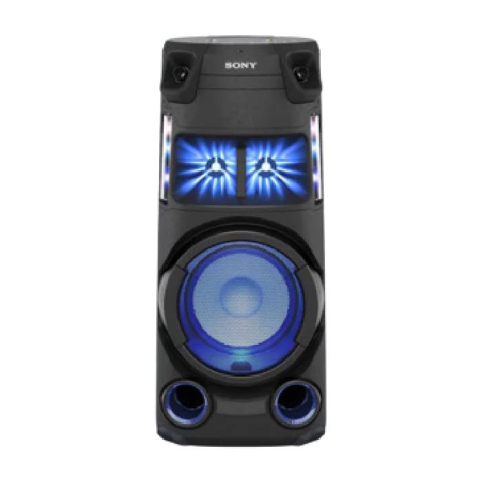 

Sony dvd, bluetooth & usb portable party speaker with lights – (v43d)