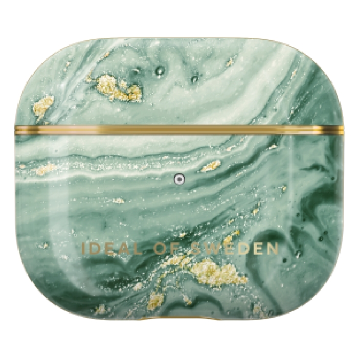

Ideal of sweden airpods 3 case - mint swirl marble
