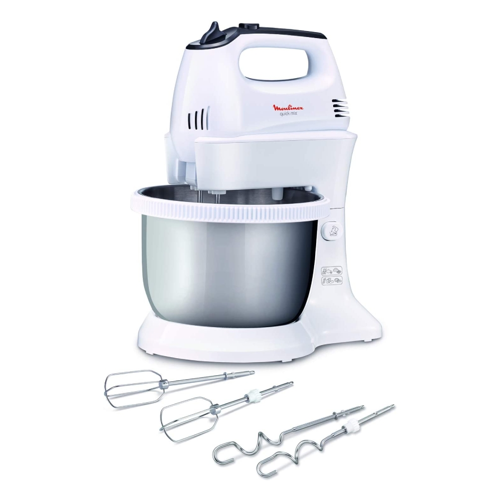 Buy Moulinex hand mixer 300w (hm312127) in Saudi Arabia