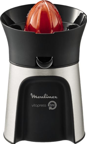 

Moulinex hand press juice extractor (pc603d27) - silver & black