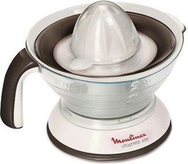 

Moulinex 0. 6 l hand press juicer (pc302b27) - white & black