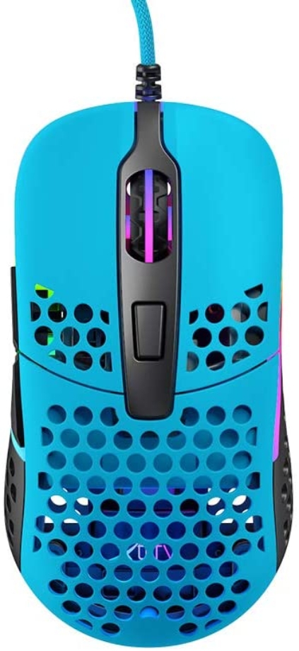 

Xtrfy m42 rgb wired mouse - miami blue