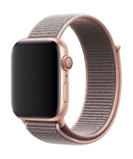 

Apple 44mm smart watch sport loop - pink sand