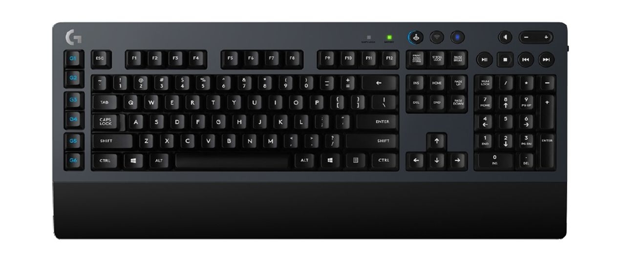 Buy Logitech g613 wireless mechanical keyboard - black in Saudi Arabia