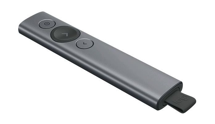 Logitech spotlight presentation remote - slate