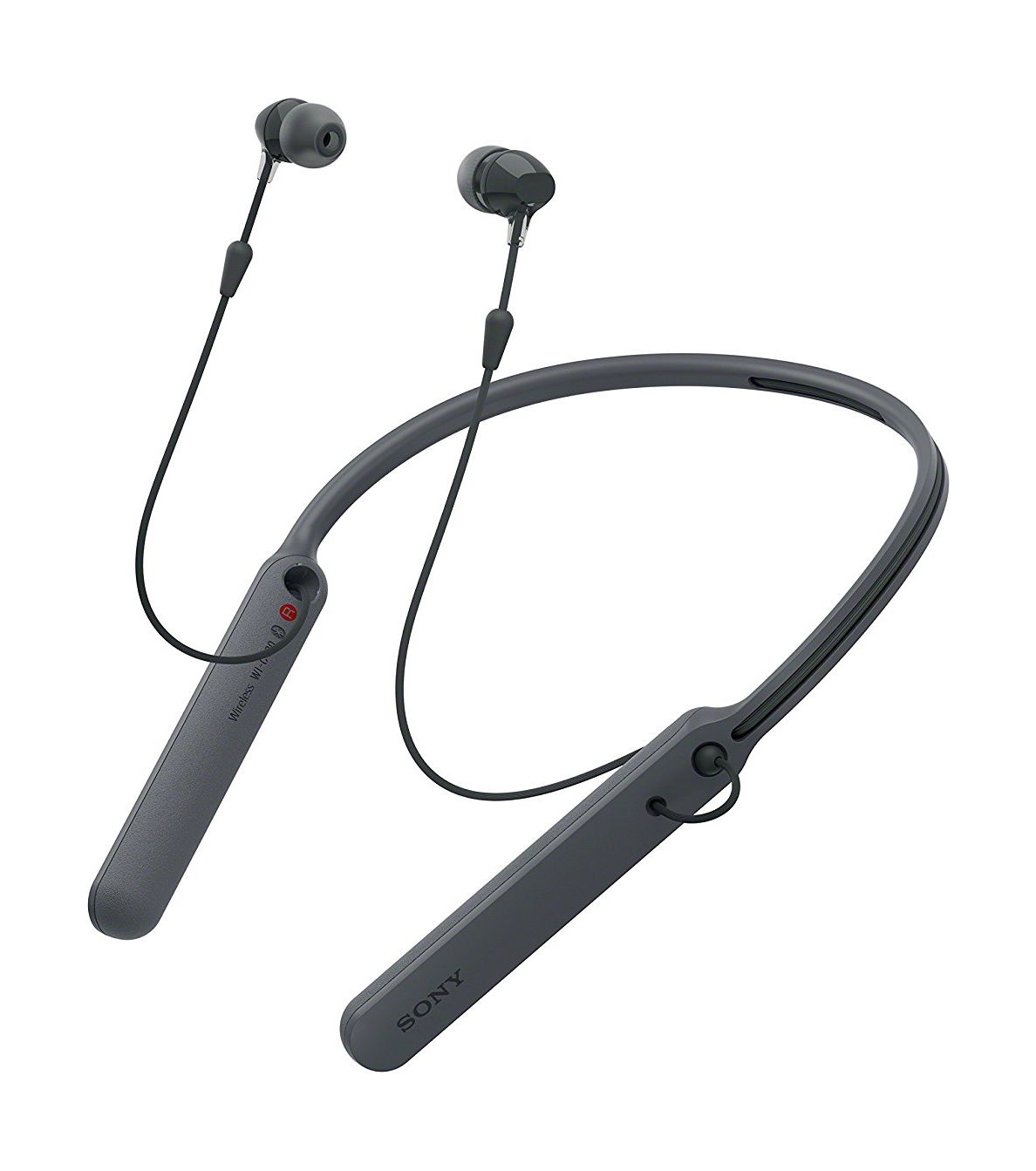 Sony wireless in-ear headphones (wi-c400/bz) - black